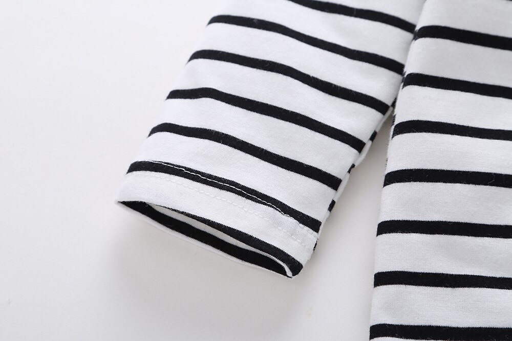 Spædbørn babytøj sæt drenge lange ærmer forår efterår outfits sæt småbørn bogstavdragter baby piger nyfødt tøj sæt