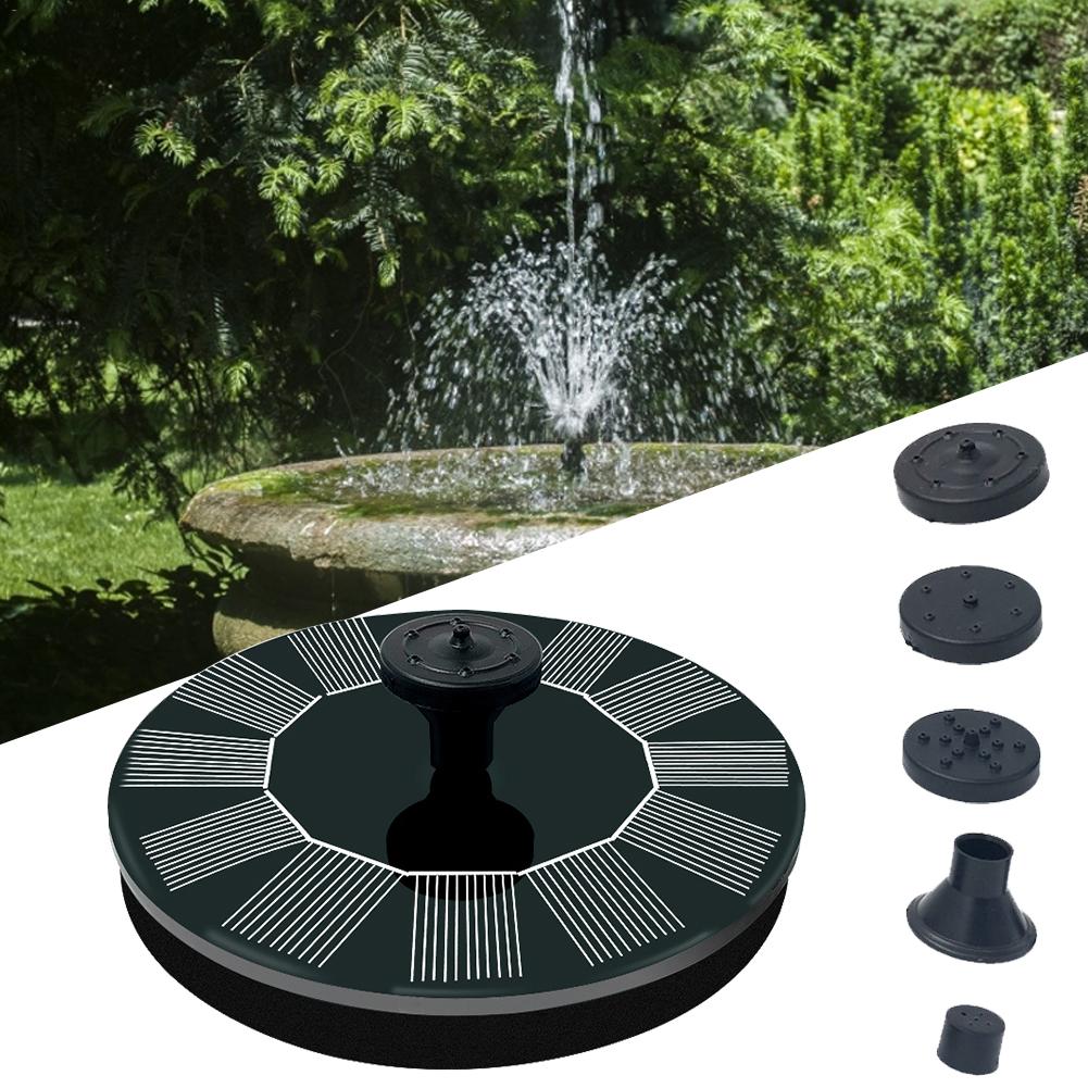 Solar Fontein Pomp Draagbare Drijvende Zonne-energie Fontein Pomp Voor Vogelbad Tuin Achtertuin Vijver Tuin Decor