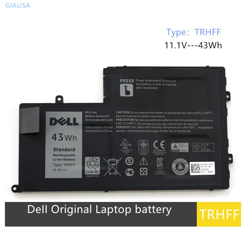 Dell Laptop Batterij Voor Dell Inspiron 5547 5545 5548 5447 5445 5448 14-5447 15-5547 3450 3550 Trhff