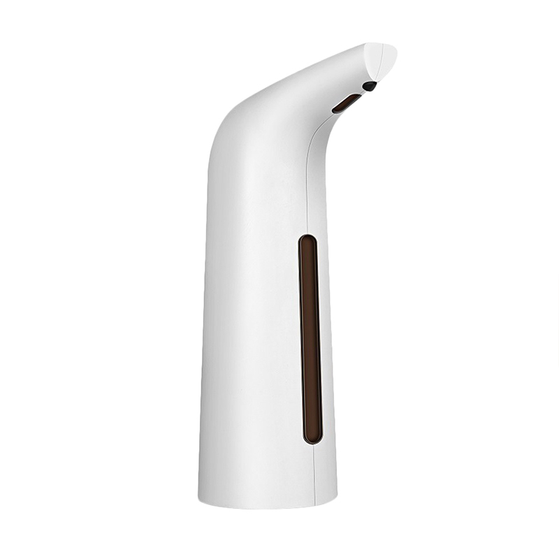 Distributeur de savon plat automatique, distributeur de savon à vaisselle de cuisine en ABS pompe de salle de bains shampooing sans contact distributeur de savon de sein Lotion distributeur de douche: 400ml