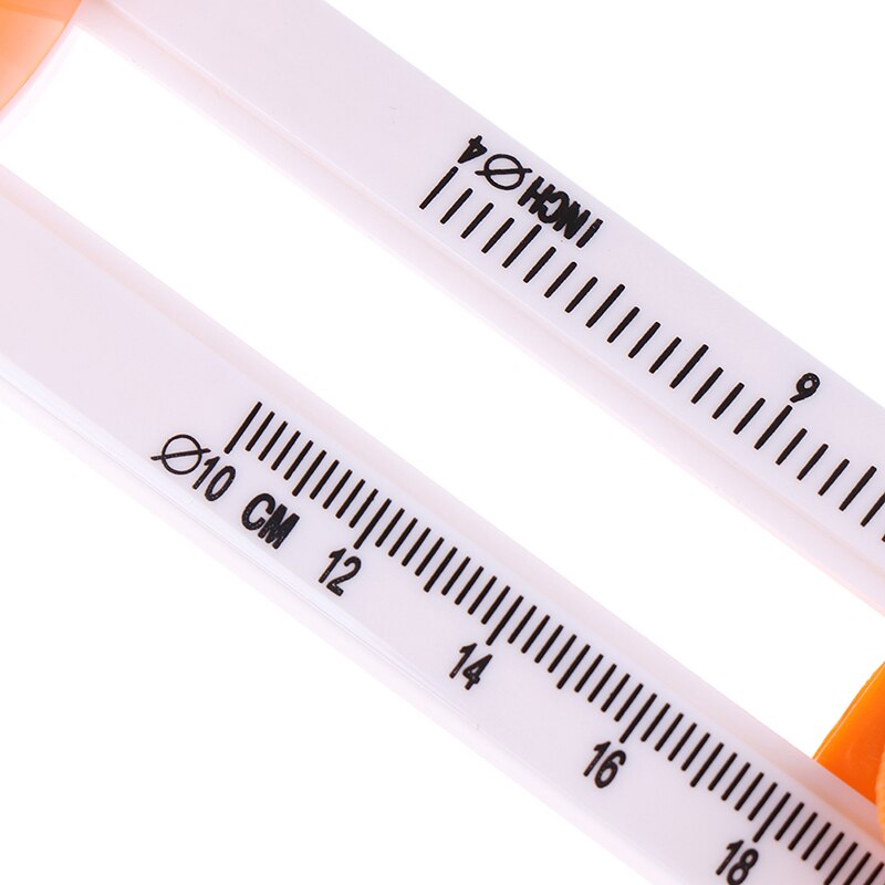 Portátil confección de tarjetas cortador de círculos de Rotary papel de álbum de recortes cuchillo Multi-funcional arte de la mano herramienta de Patchwork