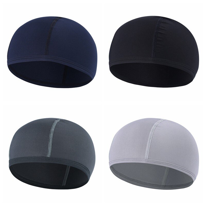 Fiets Anti-Zweet Hoofddeksels Fietsen Hoeden Skull Cap Sjaal Fiets Helm Liner Balaclava Hoofddeksels Voor Mannen Vrouwen TX005