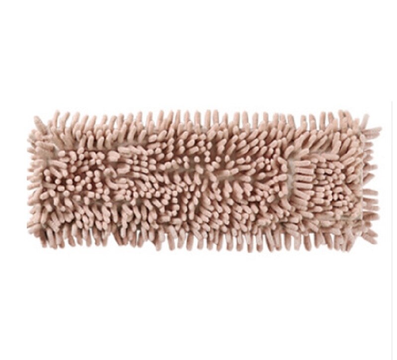 Chenille Mop Vervanging Hoofd Voor Wassen Vloer Schoonmaakdoekje Microfiber Zelf Wringen Pads Rags Voor Xiaomi Carbon Handdoek Accessoires: Khaki