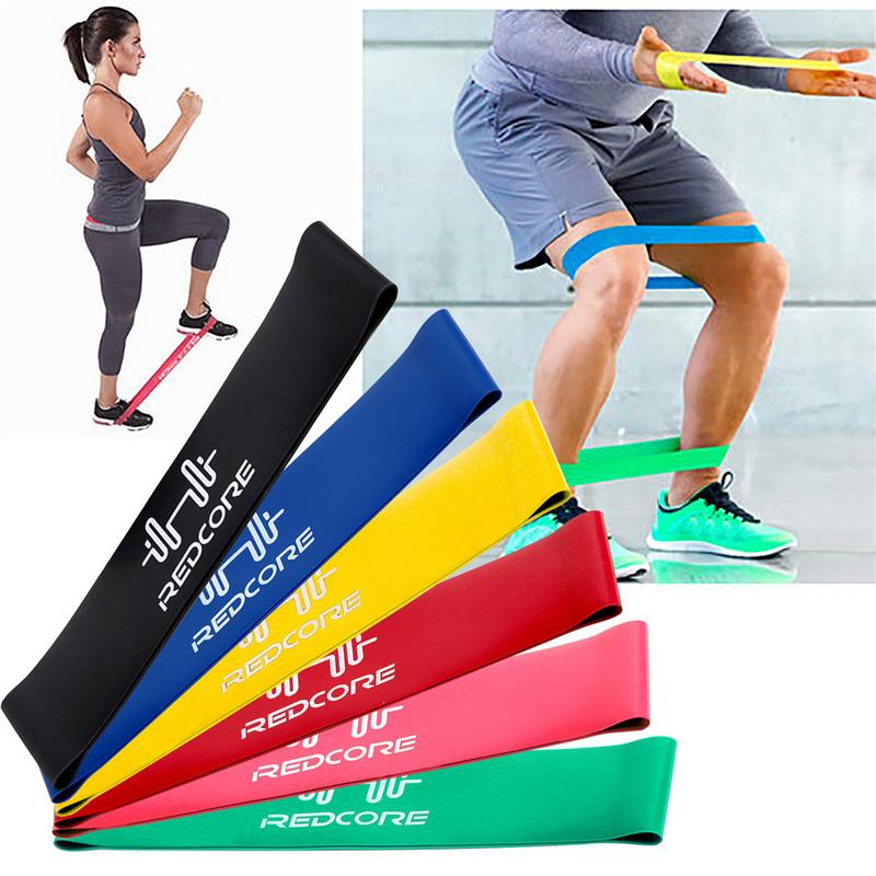 Ginásio Equipamentos de Ginástica Treinamento de Força Crossfit Yoga faixas da Resistência Bandas de Látex Elástico Loops De Borracha Equipamento de Treinamento Do Esporte