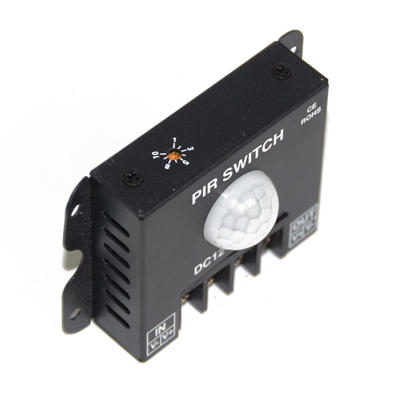 led PIR controller DC 12V/24V 30a Body Infrared PIR Motion Sensor Switch For LED Light Strip Automatic