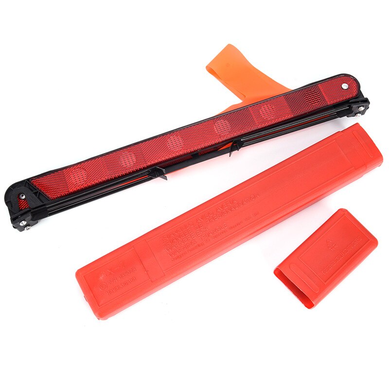 Foldable Car Vehicle Emergency Breakdown Warning Sign Triangle Stop Sign Reflective Road Safety Practical
