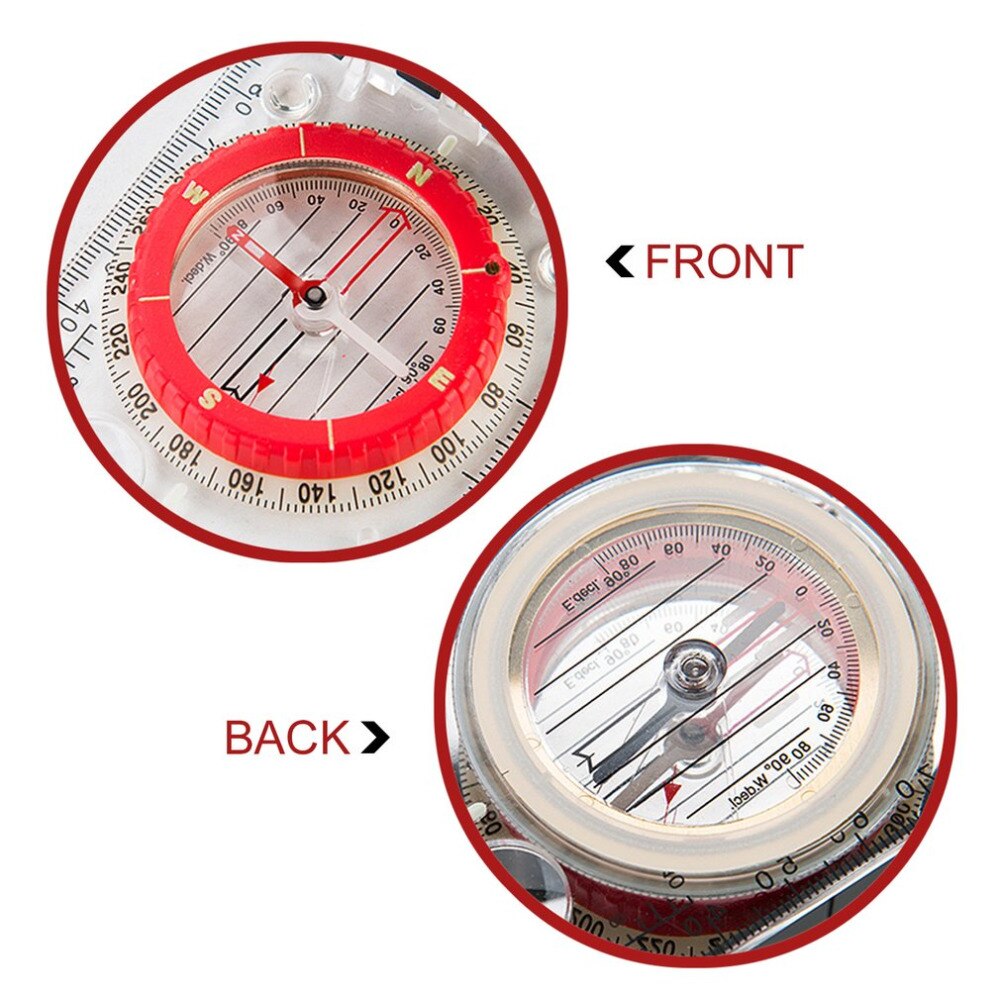 Naturehike Multifunctional Luminous Compass With LED Light Waterproof Hiking Climbing Compass Portable Handheld Outdoor hiking