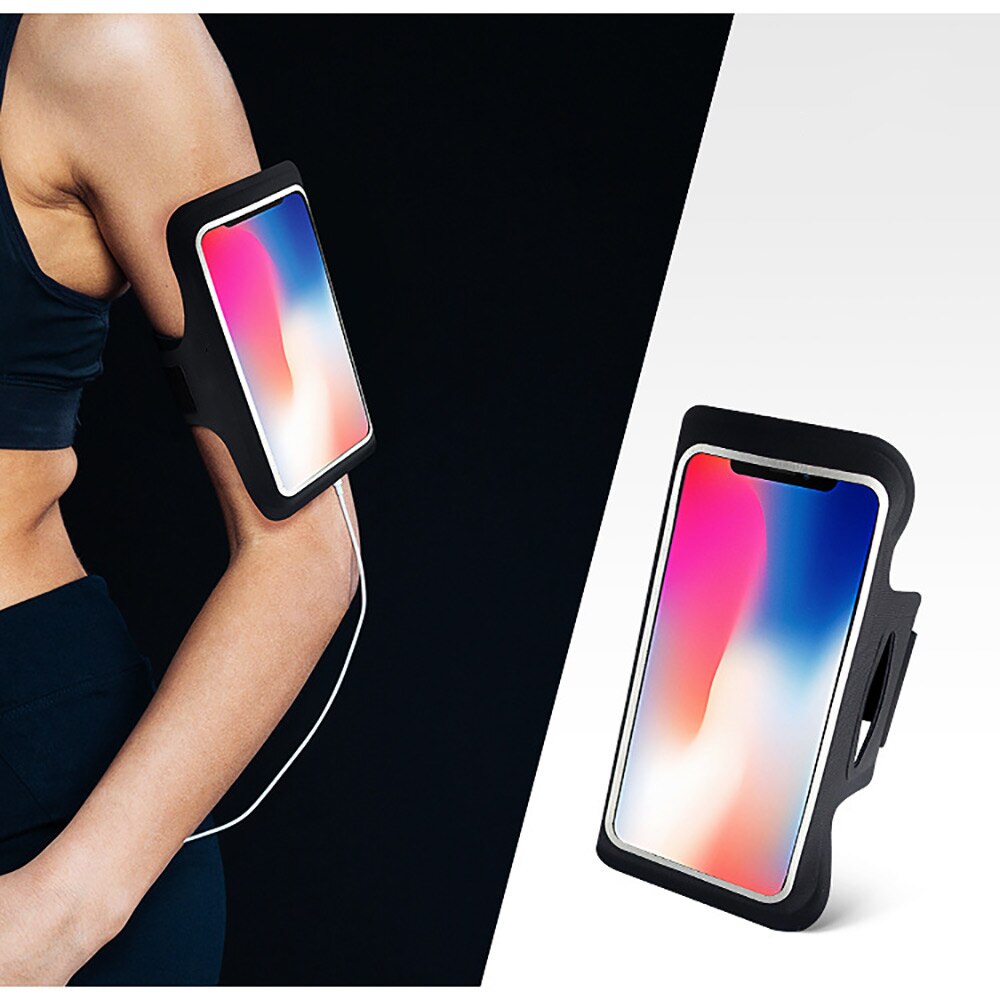 Universal Clear Mobile Phone Bag Arm Fixing Dry Pouch Waterproof PVC Cell Phone Bag Phone Case Bag For Under 6.5inch Phone