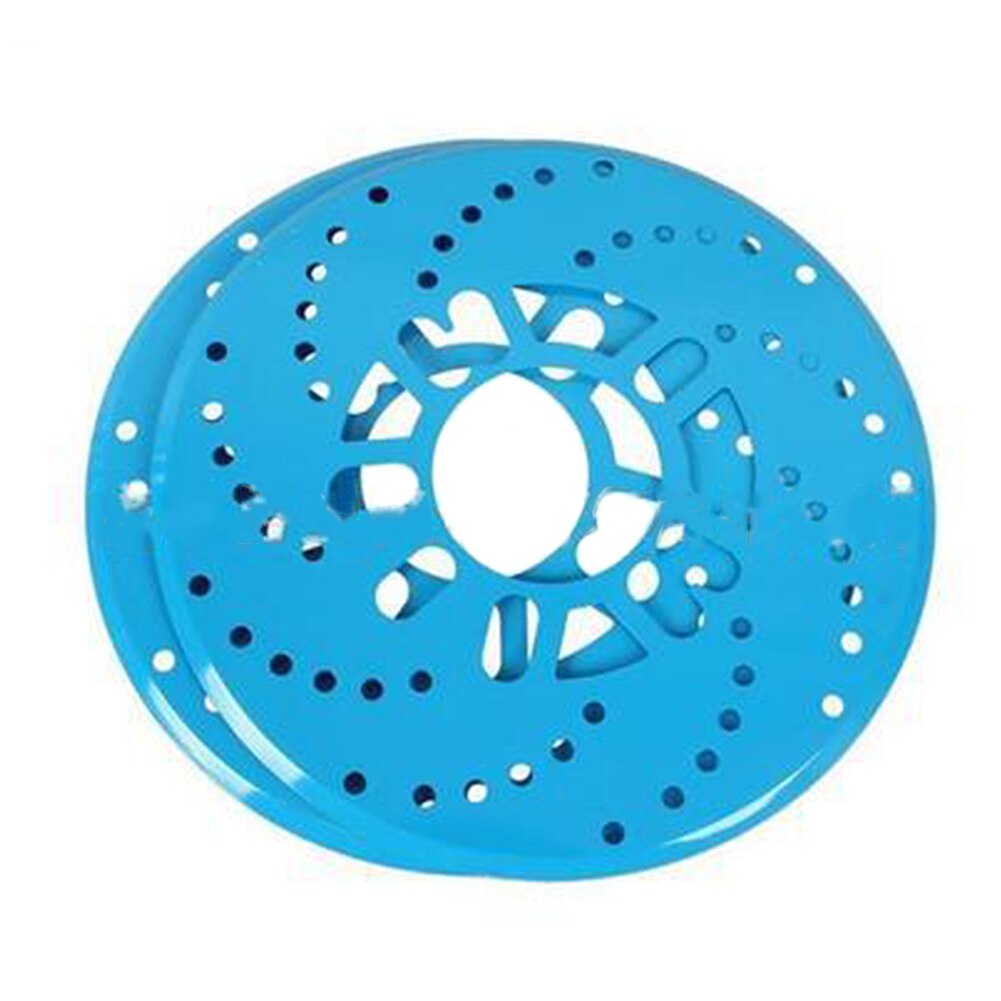 2 stk / sett bremsebilmodifikasjonsplate hjuldeksel 26cm automatisk bakre trommelark aluminiumslegering