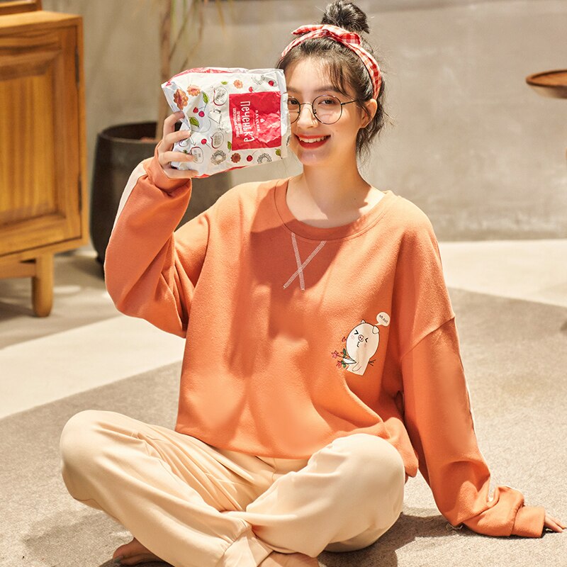 Tommy Hilfiger heren pyjama O-hals, Pj Set, groen met geruite broek
