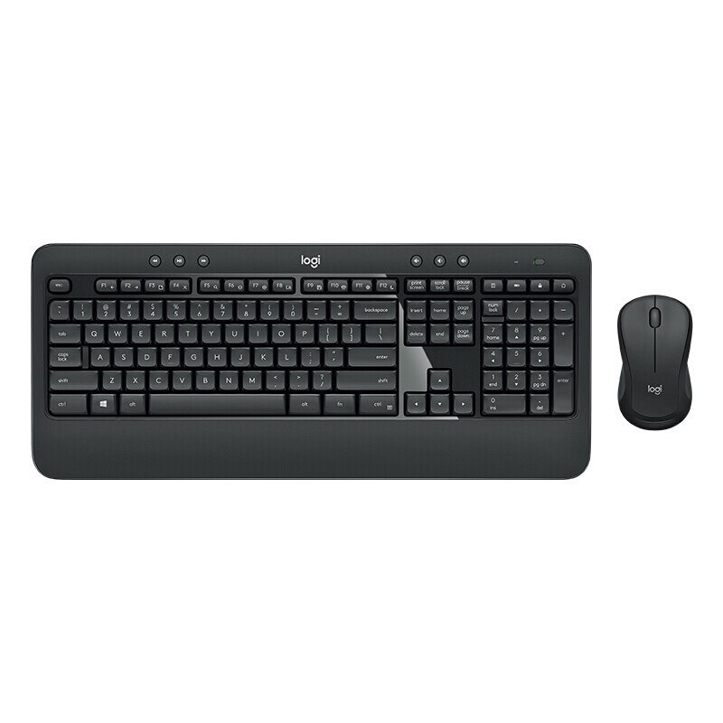 Logitech MK540 Wireless Keyboard Mouse Combos Unifying USB Receiver Plug And Play Instantly Familiar Simply Advanced Reduce Nois