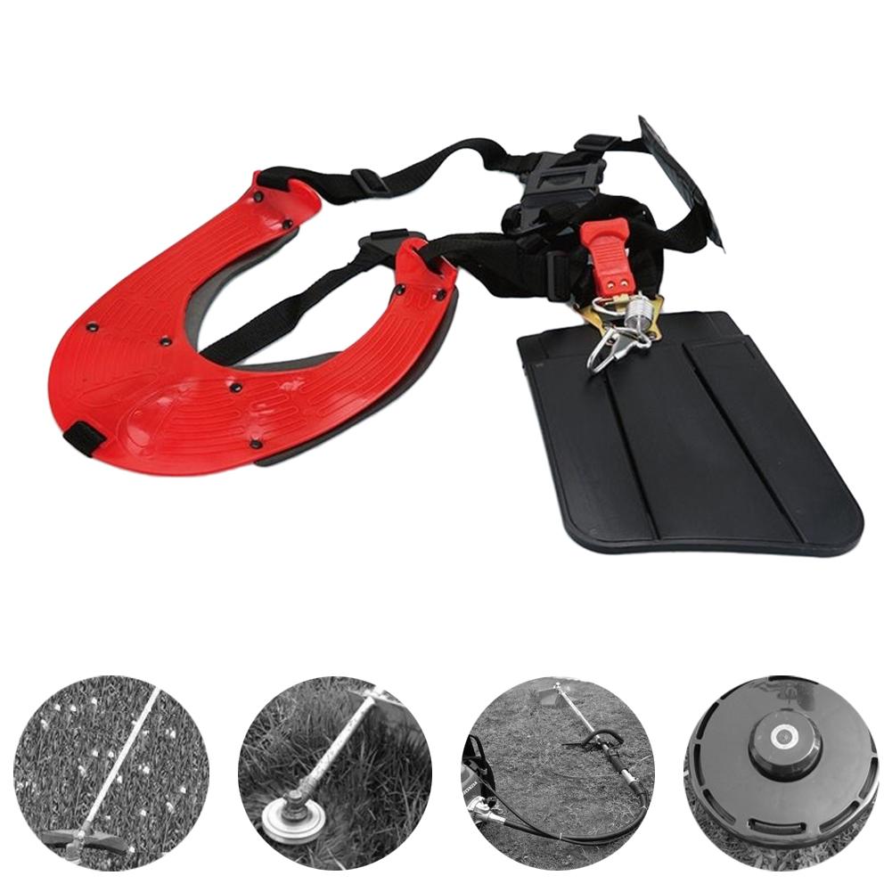 Strimmer Dubbele Schouder Harness Strap Quick Release Gewatteerde Strimmer Bosmaaier Riem Voor Bosmaaier Trimmer Tuin Snoeischaar