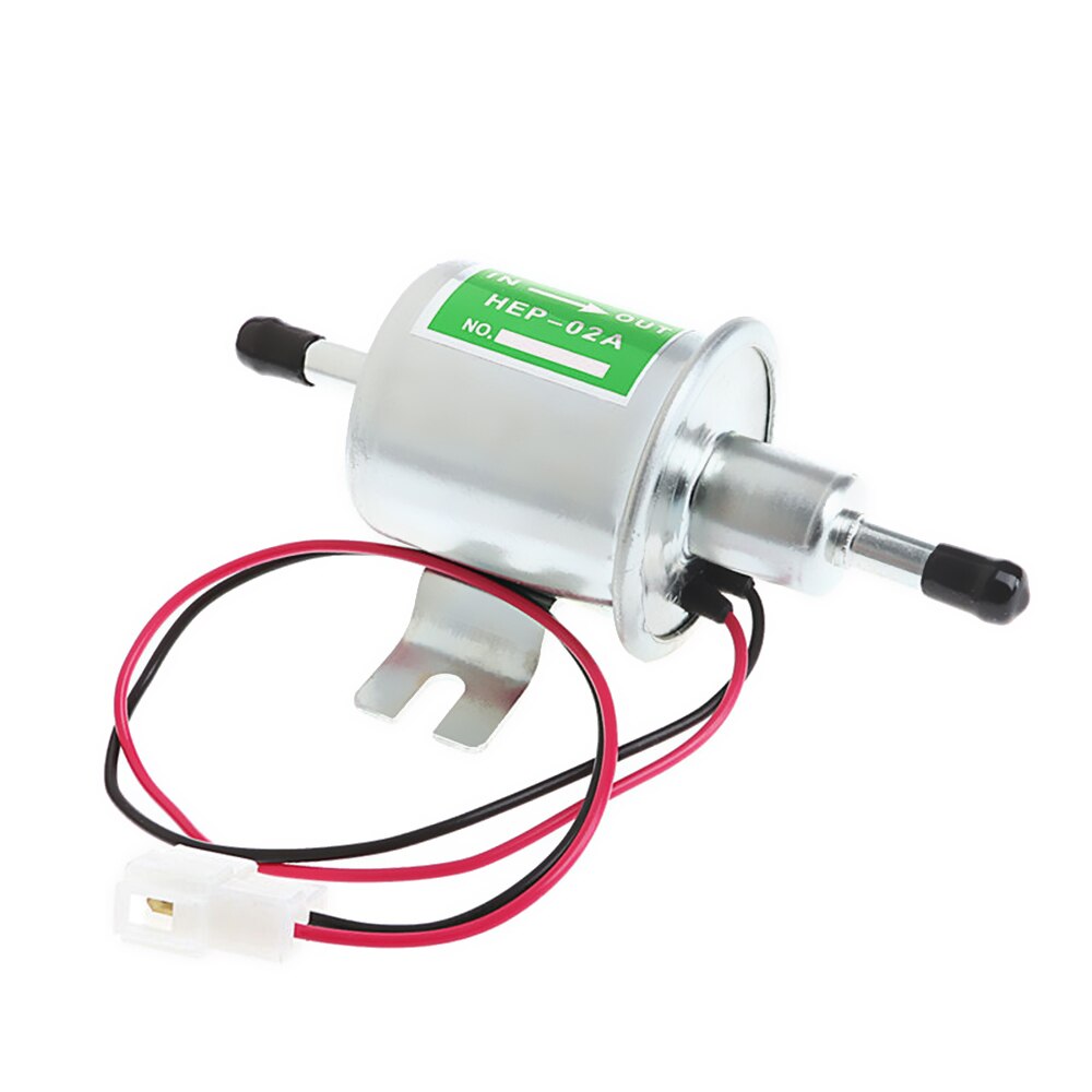 Universaali metalli kiinteä bensiini bensiini 12v riviauto sähköinen polttoainepumppu hep -02a matalapaine nissan mazda toyota hopea