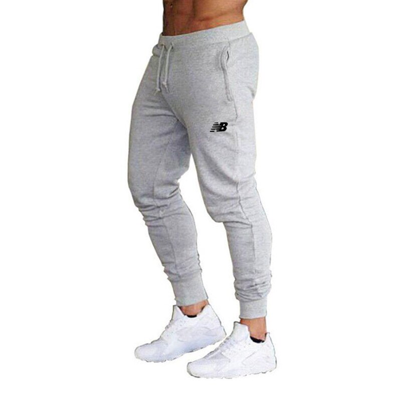 Mens Jogger Pnats Joggingbroek Man Sportscholen Workout Fitness Katoenen Broek Mannelijke Casual Mode Skinny Track Broek