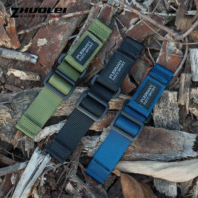 top de Nylon de la OTAN correa de reloj para S-eiko n° 5 007 serie deporte correa de reloj 20mm, 22mm, 24mm de la OTAN reloj banda