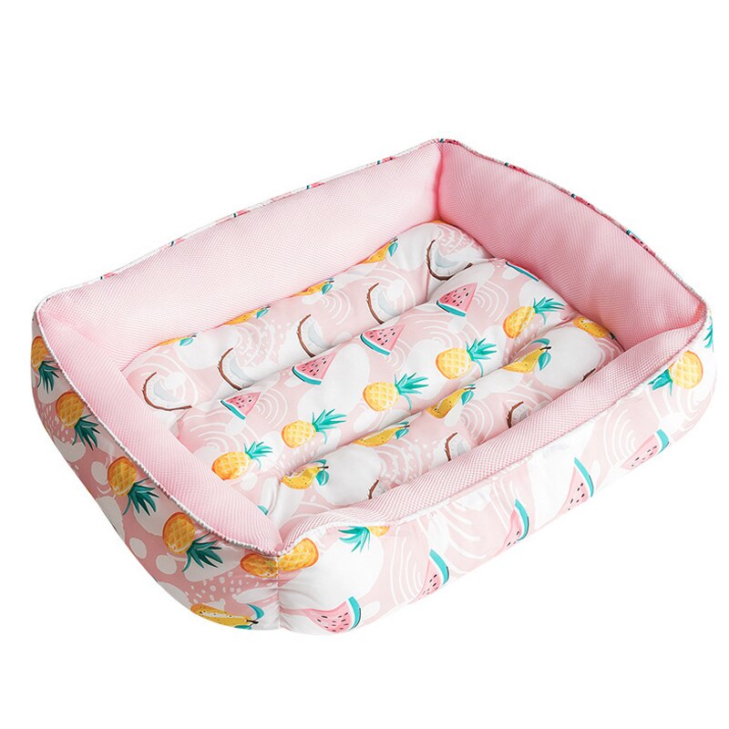 Cama refrescante para perros y gatos, manta de cama de mascota a prueba de agua, colchón lavable, perrera transpirable de verano