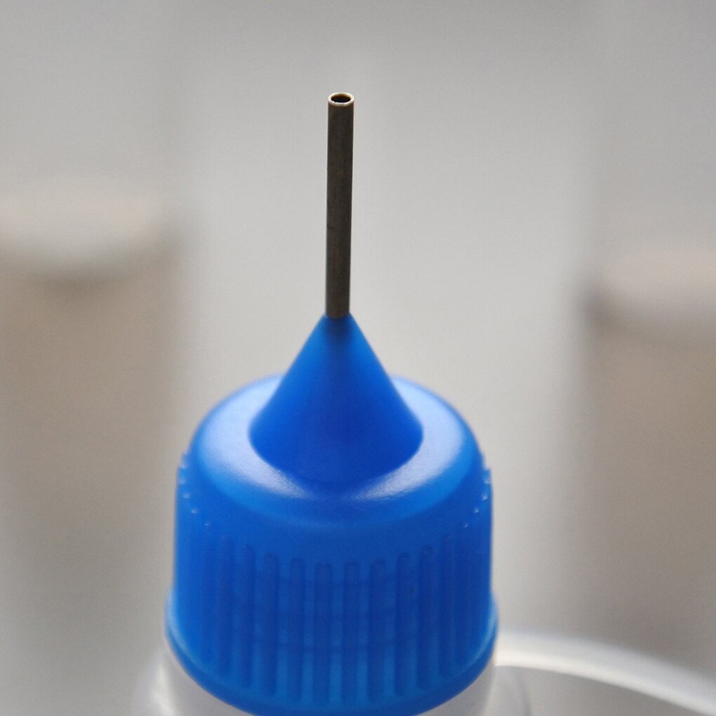 Flacon compte-gouttes vide en plastique avec aiguille en acier, 10 pièces, 10ml, pour liquides, couleur aléatoire