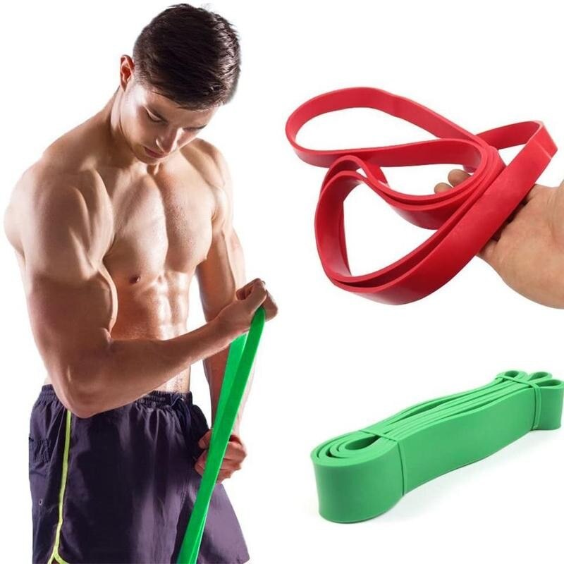 1PCS Fitness Rubber Bands Resistance Band Unisex Yoga Rubber Bands Loop Exercise Pull Expander Equipment Elastic Athletic