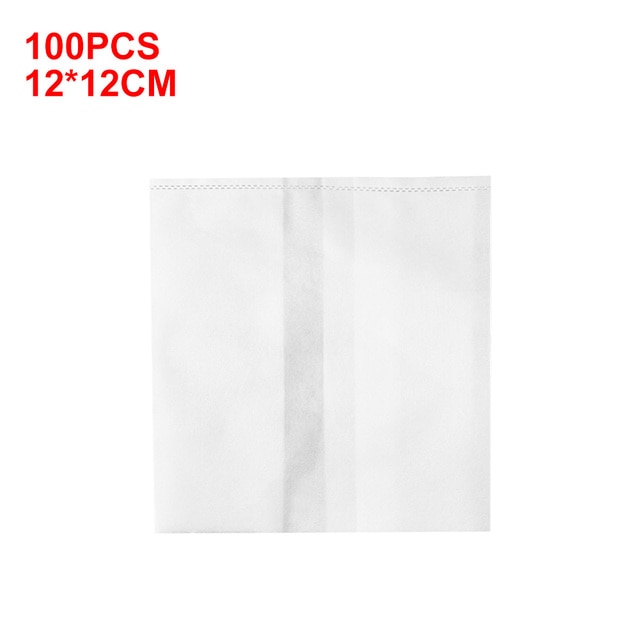 100pcs Biodegradable Seed Nursery Bags Non Woven Nursery Flower Pots Vegetable Transplant Breeding Pots Garden Planting Bags: E