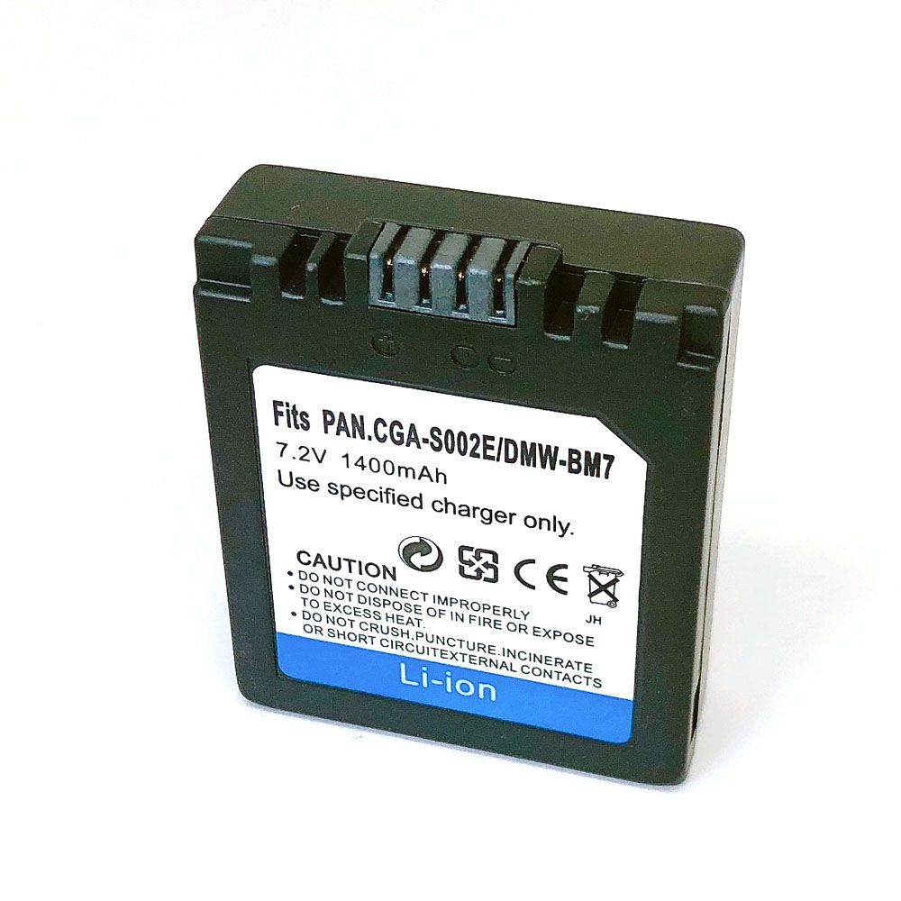 CGR-S002E CGA-S002E CGR-S002 CGA-S002 CGA CGR S002 S002E DMW-BM7 DMWBM7 Battery For Panasonic DMC-FZ10 FZ15 FZ2 FZ20 FZ3 FZ4 FZ5