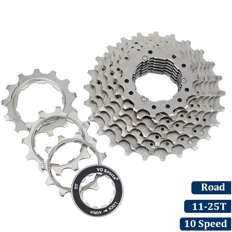 10 Speed 11-36T Steel Bike Flywheel Freewheel Cassette Sprocket