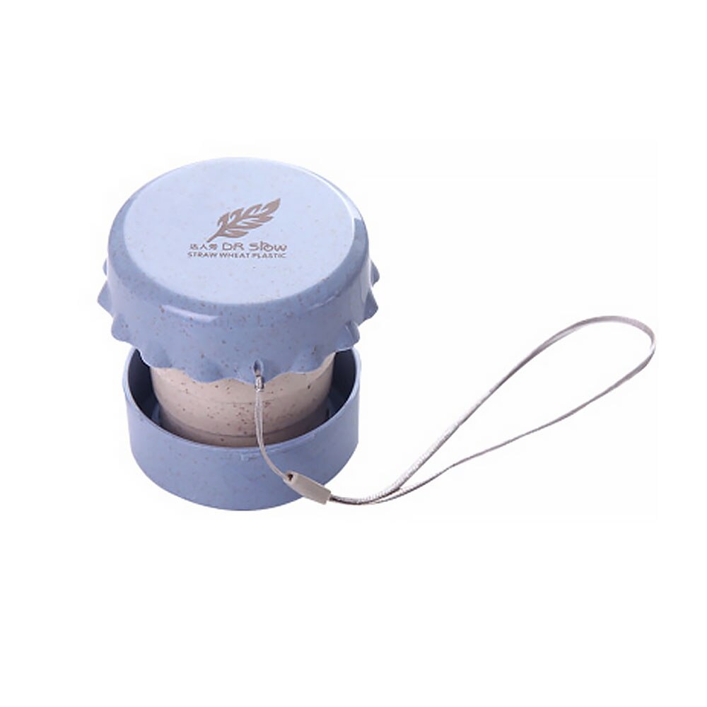 Vaso plegable de plástico para agua de trigo, taza plegable, telescópica, fácil de llevar, abatible, plano: 01