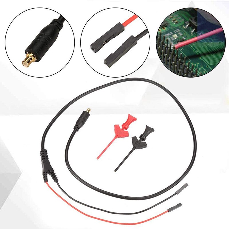 DS202 Oscilloscope Probe MCX Test Probe Hook for Mini Pocket Oscilloscope DS202 DS203 DS211 DS212 DSO201 DSO112A