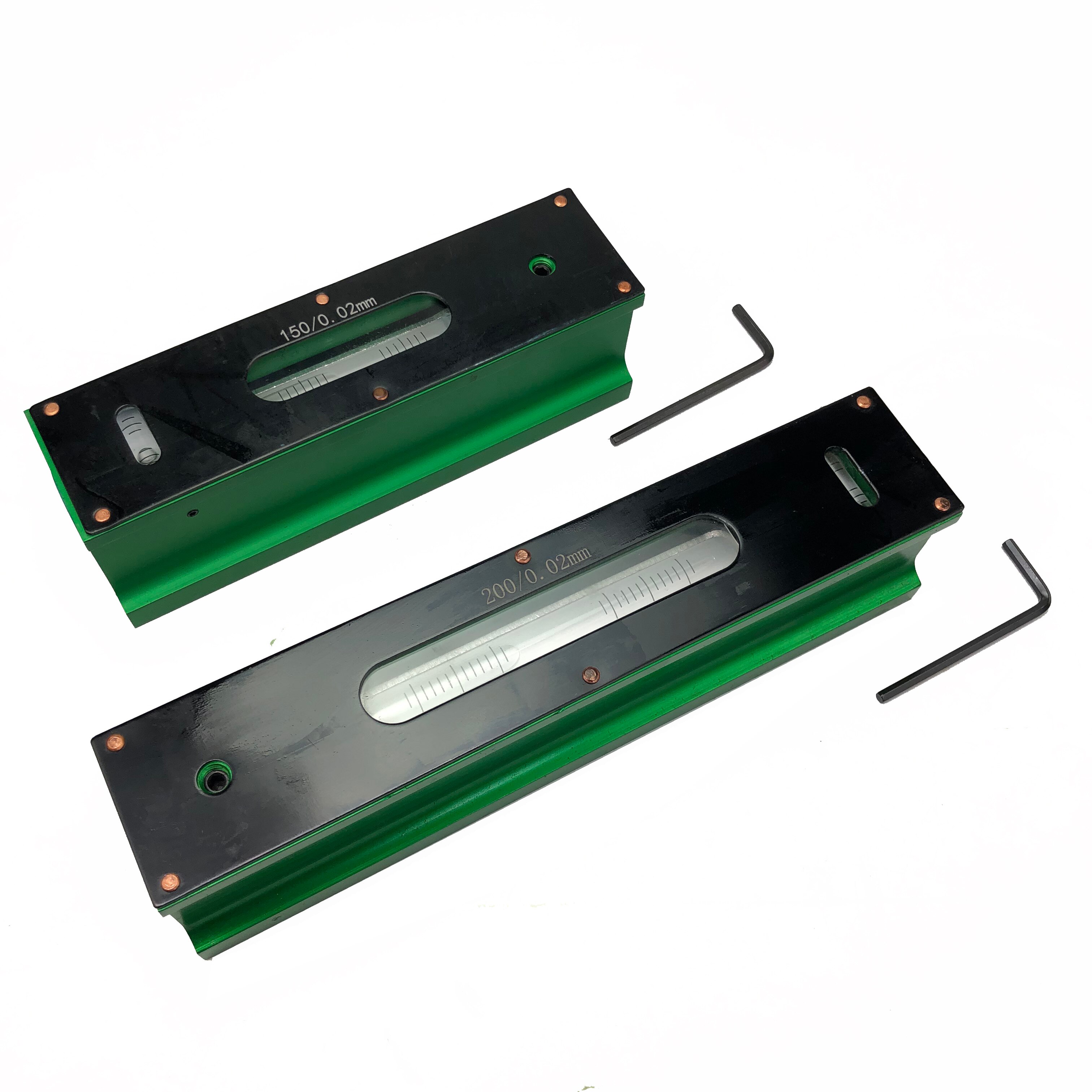 150mm 200mm Measurement Leveler High Precisio 0.02 / 0.05mm Level Graduation Bar Accuracy Graduated Bubble Vials Horizontal Bar