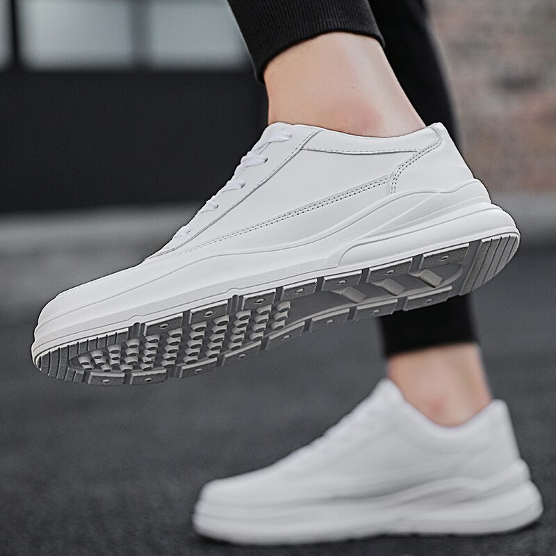 Zapatillas Tenis Blancos respirant hommes chaussures de Tennis doux confortable baskets Stable chaussures antidérapantes homme Jogging formateur: MULTI2 / 8.5