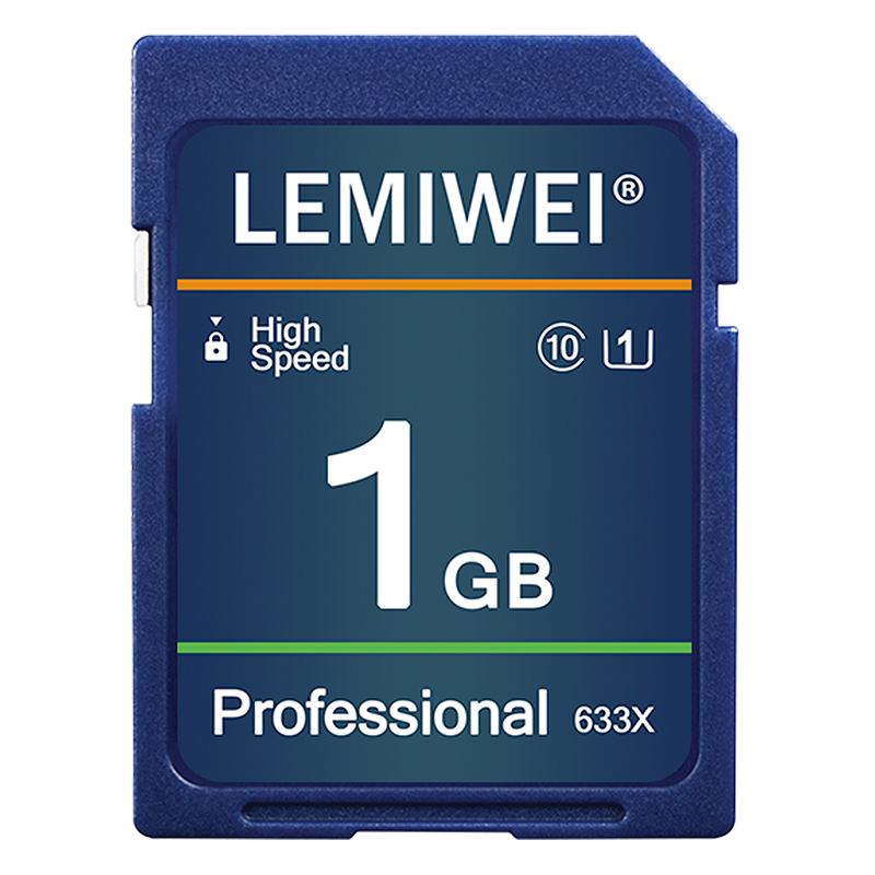 Camera Memory SD Card 256MB 512MB 1GB 2GB Class 10 High Speed UHS-I 633x Storage Card U1 Lemiwei Memory Card: 16 GB