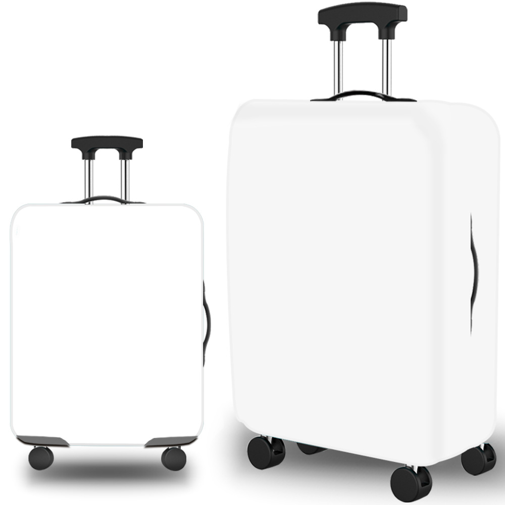 Reisbagage Covers Bagage Koffer Beschermhoes Stretch Stof Covers Voor 18 Tot 28Inch Reisaccessoires Bagage Benodigdheden: L / WHITE