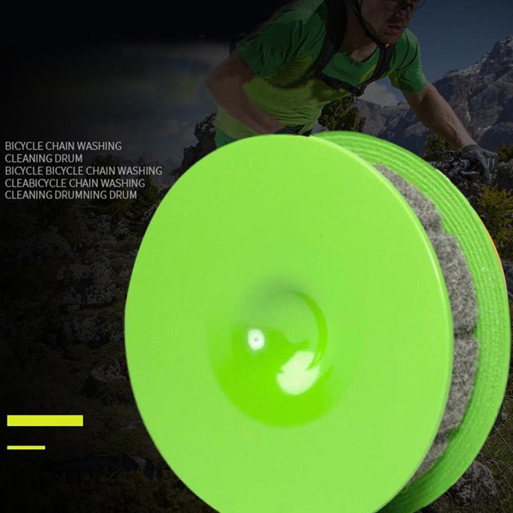 Bicycle Chain Oiling Roller Lubrication Maintenance Chain Rolling Oiling Oiler Device Type Chain Roller P8C6