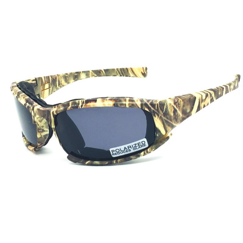 Camouflage frames Outdoor Glasses Windproof polarized lens Goggles for Hiking Shooting Camping