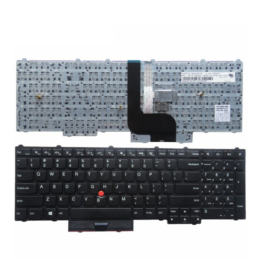 keyboard for lenovo for IBM for Thinkpad P70 P70S P50 MT 20EN 20EQ English US laptop Keyboards notebook black