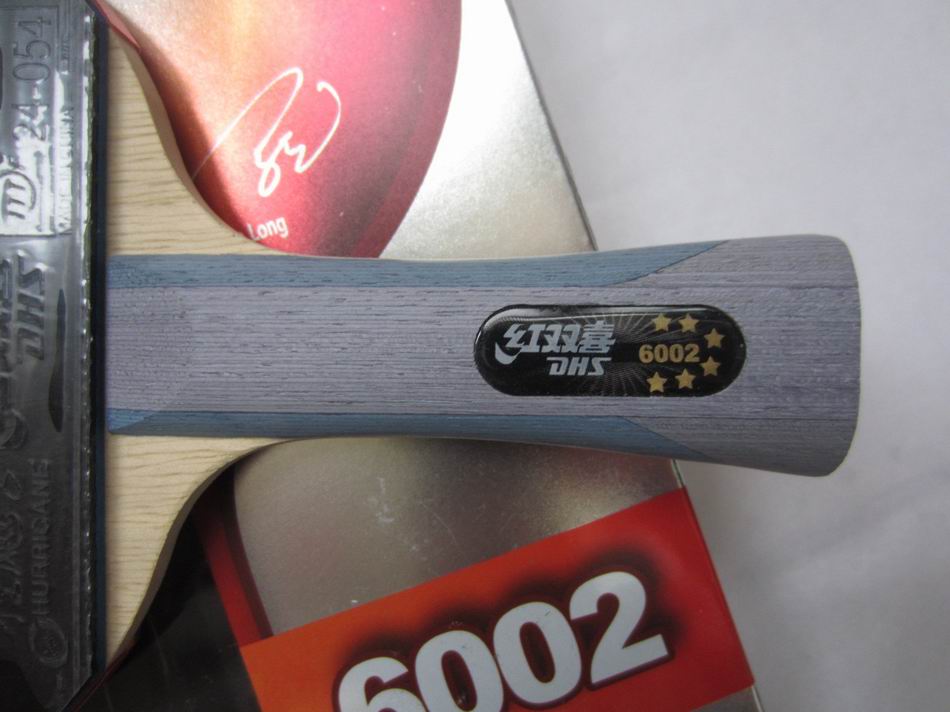 Racchette da ping-pong originali DHS 6002 con racchetta a 6 stelle DHS racchette finito racchetta finita racchetta da ping pong racchetta
