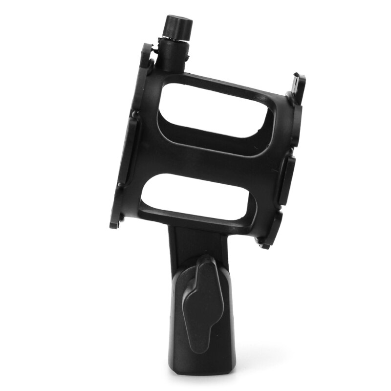 NB04 Bearable Handheld Condenser Microphone Shock Mount Clip Mic Holder Stand