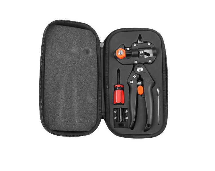 1Set Fruit Tree Pruning Shears Garden Grafting Pruner Chopper Vaccination Cutting Scissors Plant Pruning Tools Trimming Fitting: with bag
