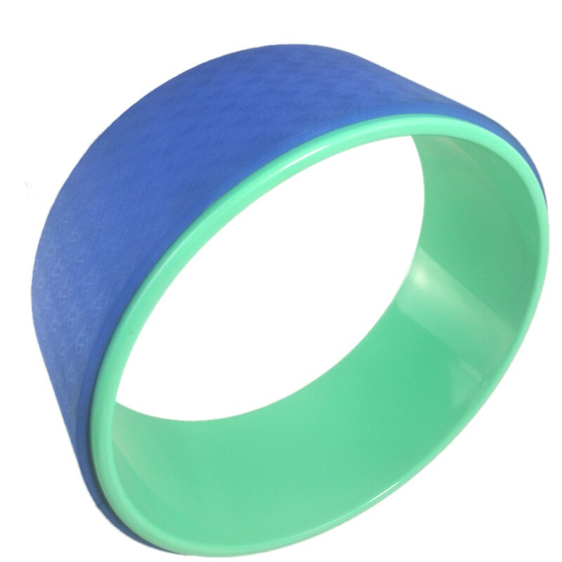 Círculos de Yoga de TPE, forma de cintura , culturismo, ABS, gimnasio, rueda de entrenamiento de Yoga, herramienta de entrenamiento negra para Fitness: Verde claro