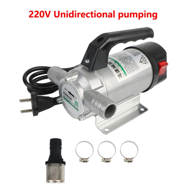 50l/ min 12v 24v 220 v electric automatic fuel transfer pump for pumping oil diesel kerosene water car refueling pump 12 24 220 v: 6v