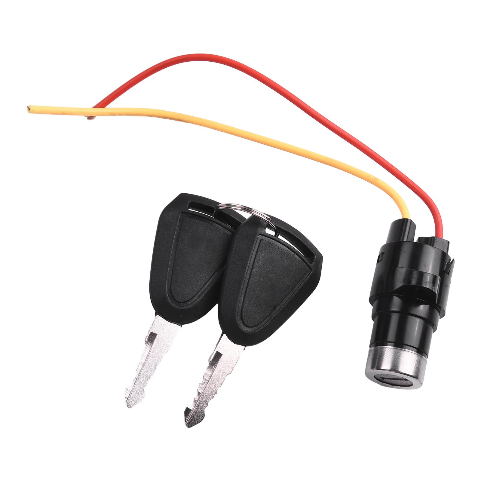 Contactschakelaar Sleutel Power Lock Elektrische Fiets Fietsen Draagbare Stofdichte Fietsonderdelen Voor Elektrische Scooter Met 2 Sleutels Onderdelen