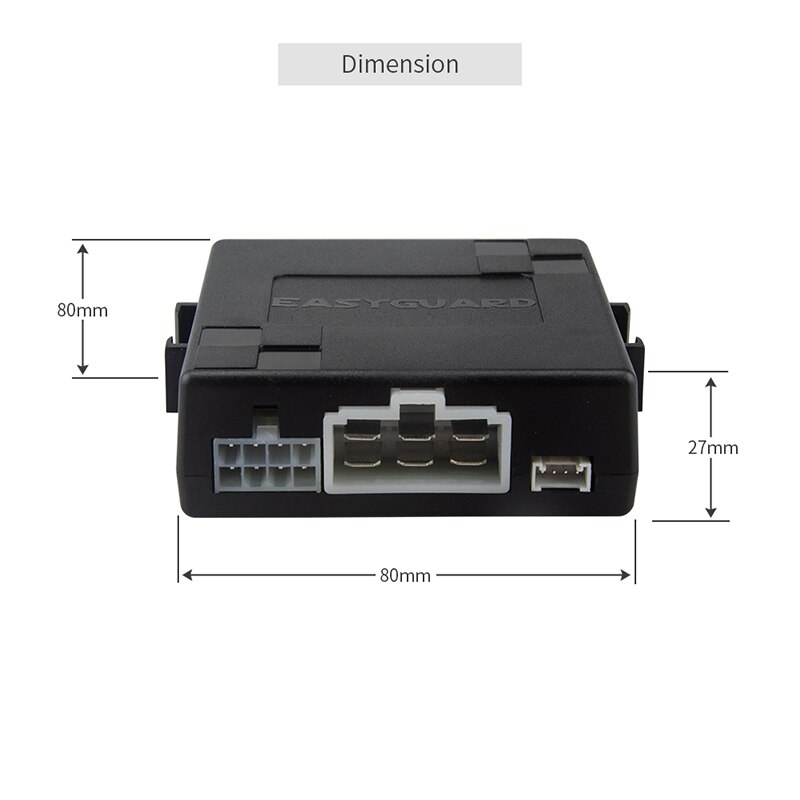 Good EASYGUARD universal push button start stop remote engine start optional push to start switch among ACC ON OFF