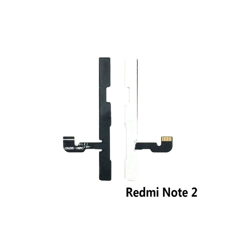 Volume Button Power Switch On Off Button Flex Cable For Xiaomi Redmi 3 3S 4A 5 Plus 6 6A 7 Note 2 5A 4 3 Pro Note 4X: Redmi Note 2