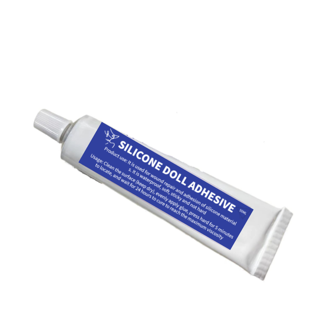 Platin silikone dukke reparationslim, silikone materiale speciallim, soldat kropslim, kan udfylde bindingssprækker, blød , 50ml: Klar