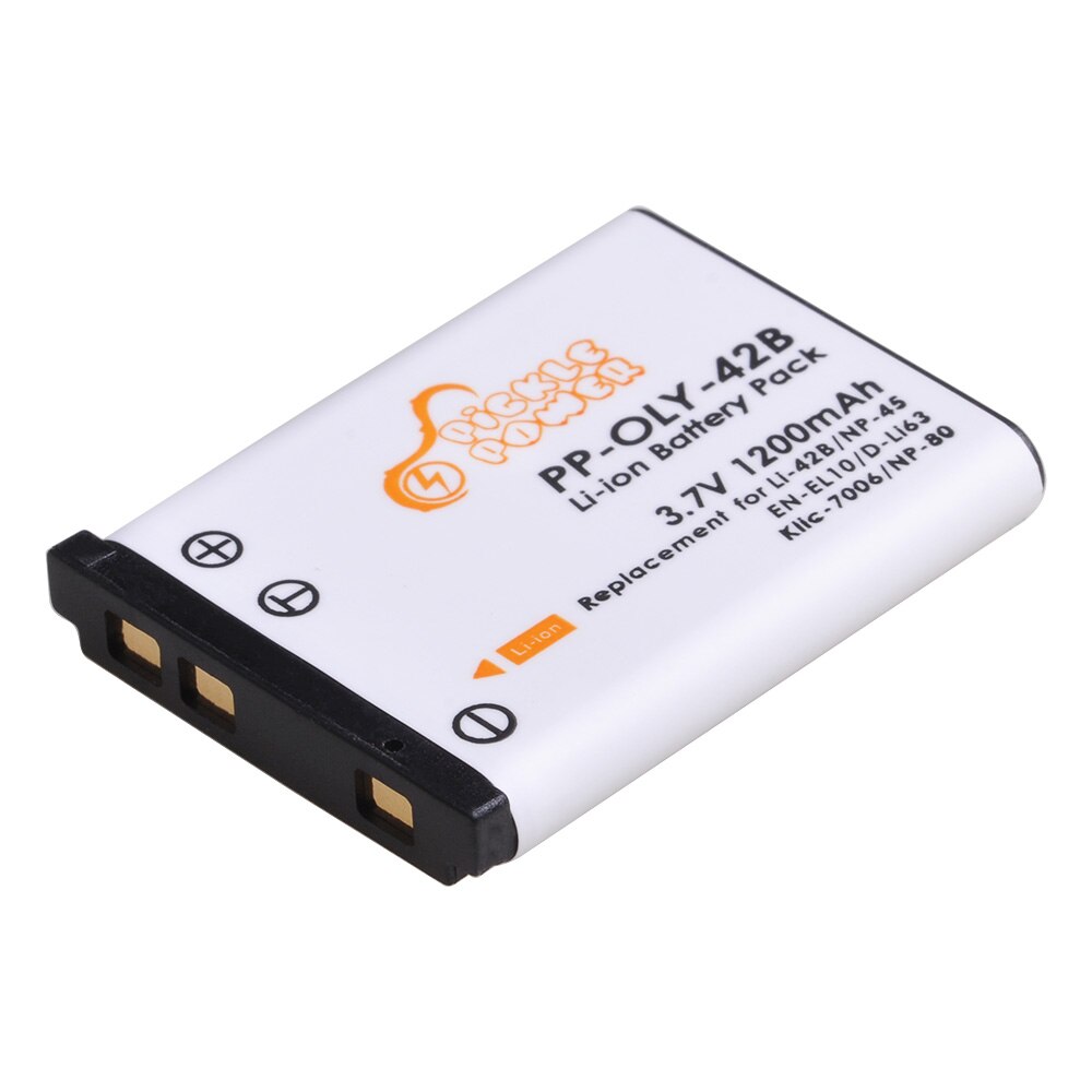 NP-45 Li-40B Li-42B EN-EL10 D-Li63 Li108 NP-80 KLIC-7006 Battery and Charger for Nikon Coolpix S4000 S210 S220 S230 S570