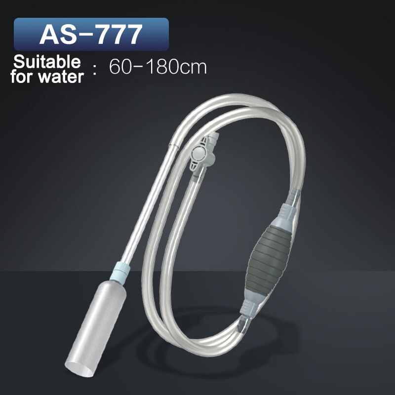 Electric/manual aquarium fish tank bottom sand cleaner Water changer Multifunctional fish tank cleaner Water changer: AS-777