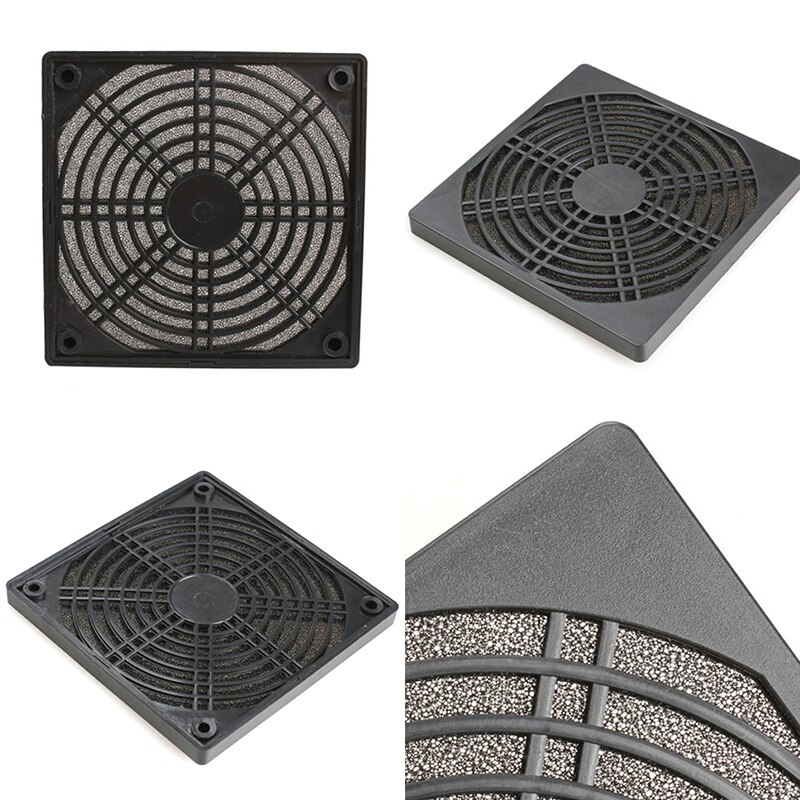 Boîtier anti-poussière pour ordinateur, 120mm, filtre anti-poussière pour ventilateur, protecteur de grille