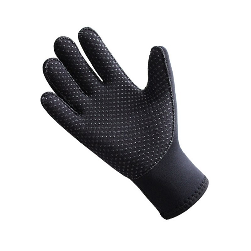 Guantes negros de neopreno de 3MM que mantienen el calor, antideslizantes para mujer/hombre, para nadar, navegar, navegar, surfear, snorkel, guantes de agua
