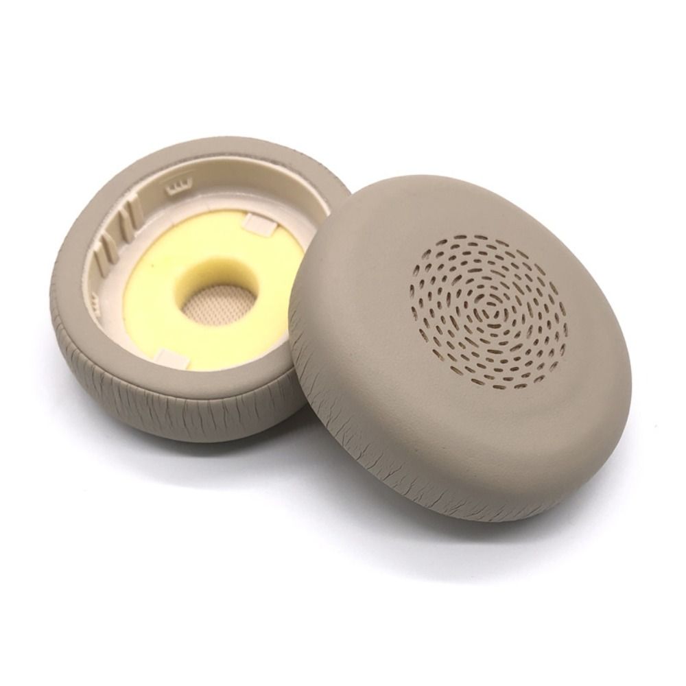 1 paar Ersatz Kopfhörer Ohr Pads PU Leder Schaum Schwamm Ohr Kissen Headset Zubehör Ohrpolster Ohrenschützer für Jabra Evolve2 75