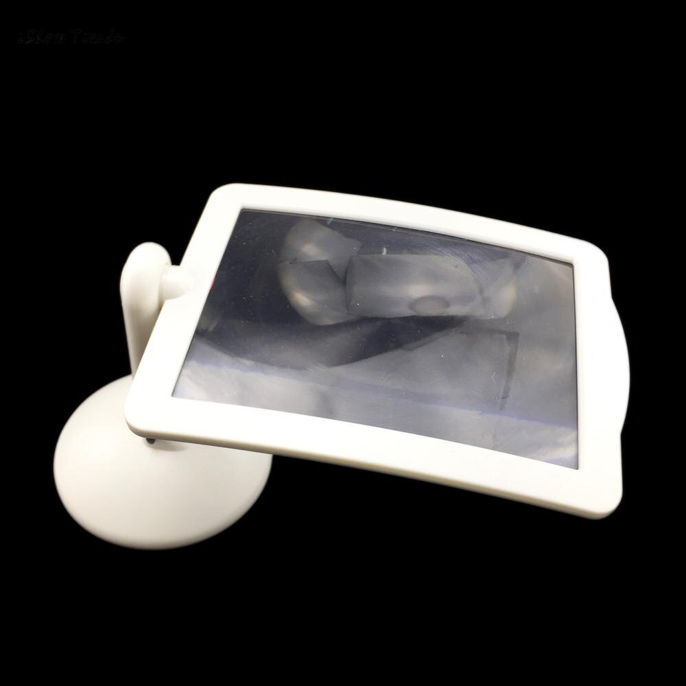 Best Selling Products Adjustable LED Screen Page Magnifier Brighter Reading Viewer Screen Hands-Free With Light In White
