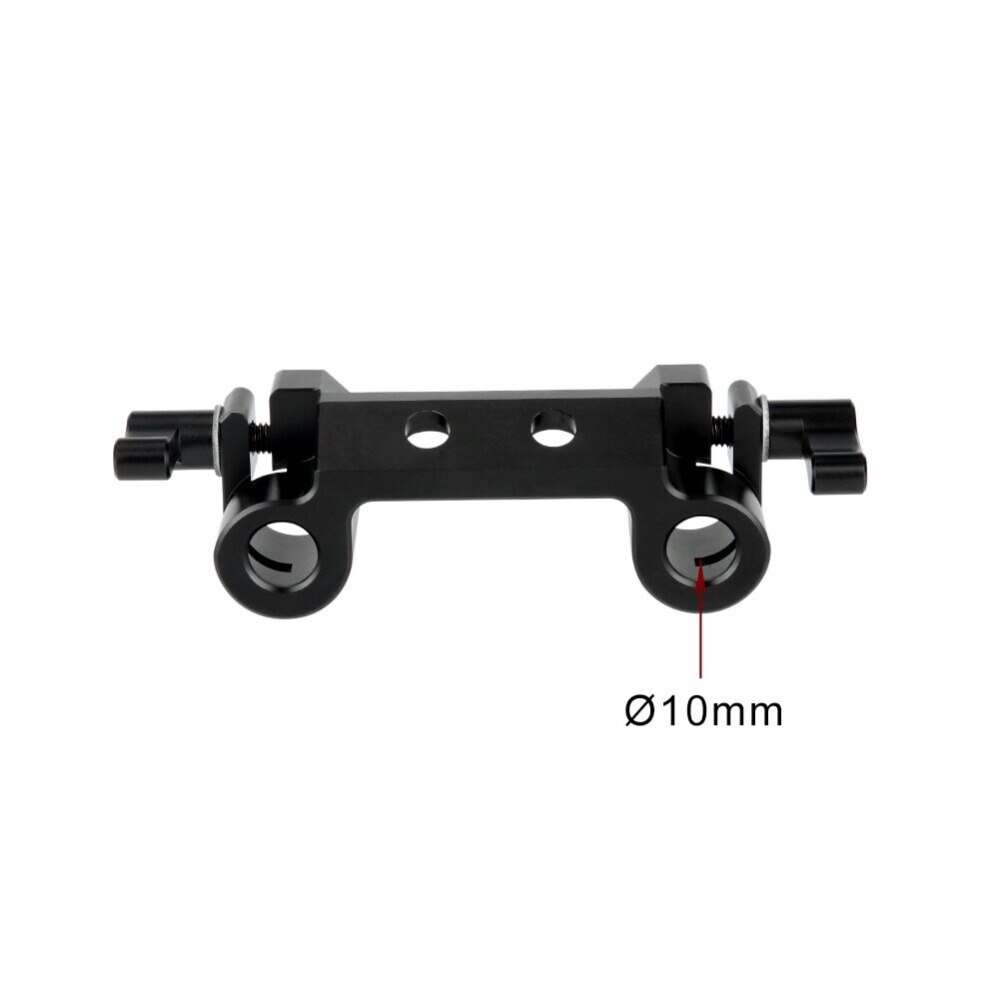 NICEYRIG – pince de tige de 15mm pour appareil photo DSLR, 1/4 pouces, Double bouchon de tige d&#39;épaule de 15mm